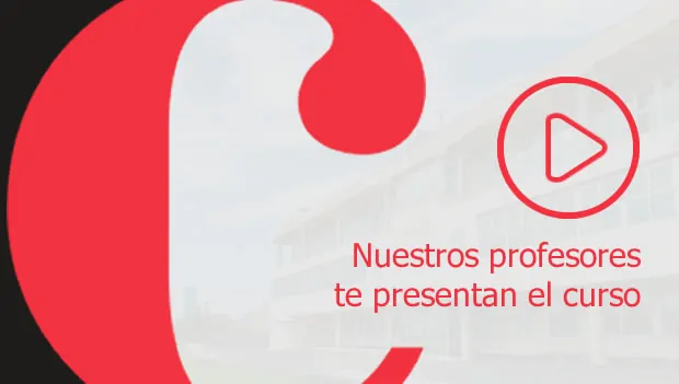 Profesores del curso lo presentan