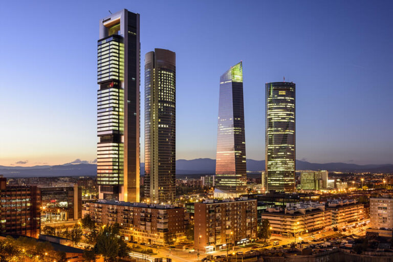 Las 4 torres de Madrid